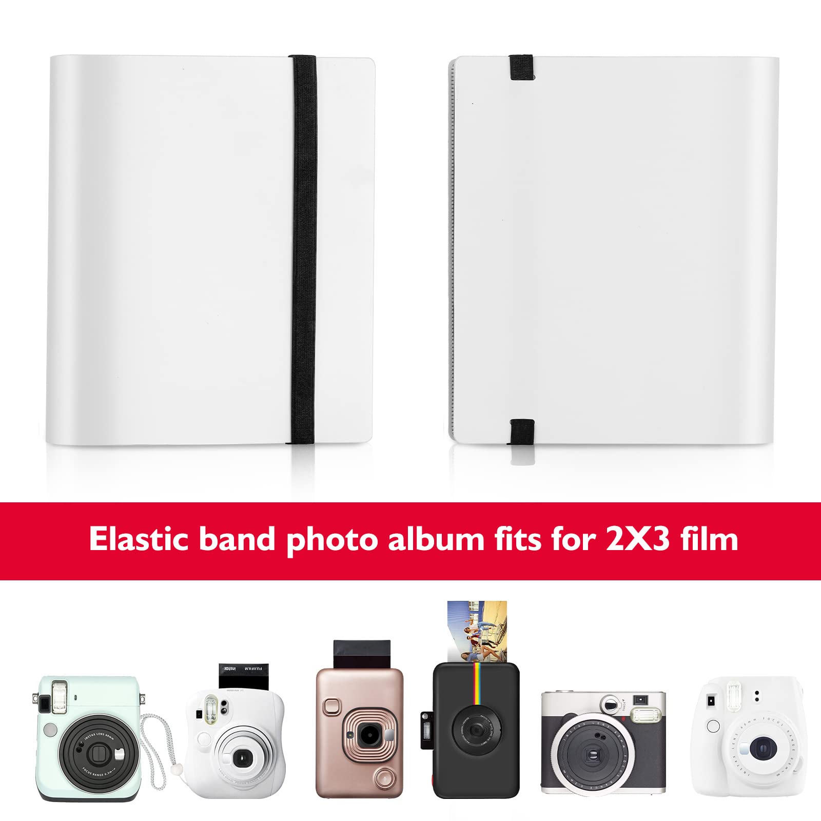 Mini Photo Album 160 Pockets for 2 * 3 inch Photo Compatible with Fujifilm Instax Mini Film/Kpop Photocards - Image 2