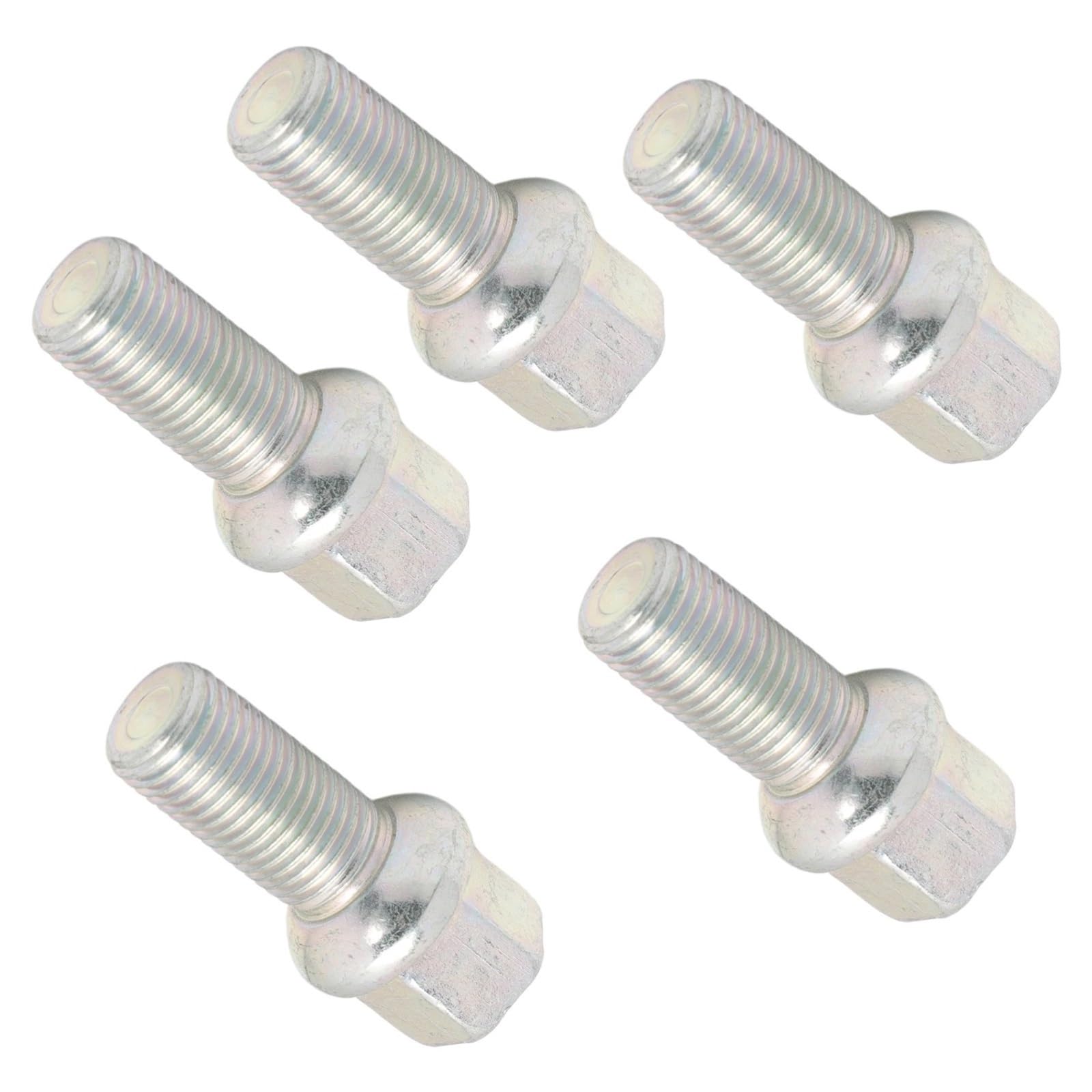 Boulons Fixation Roue Compatible Avec Polo 2001-2017 Pour Scirocco 2008-2017 OEM 8D0601139A 8D0601139D 5 Pièces Vis Jante Voiture Écrou Goujons Accessoires