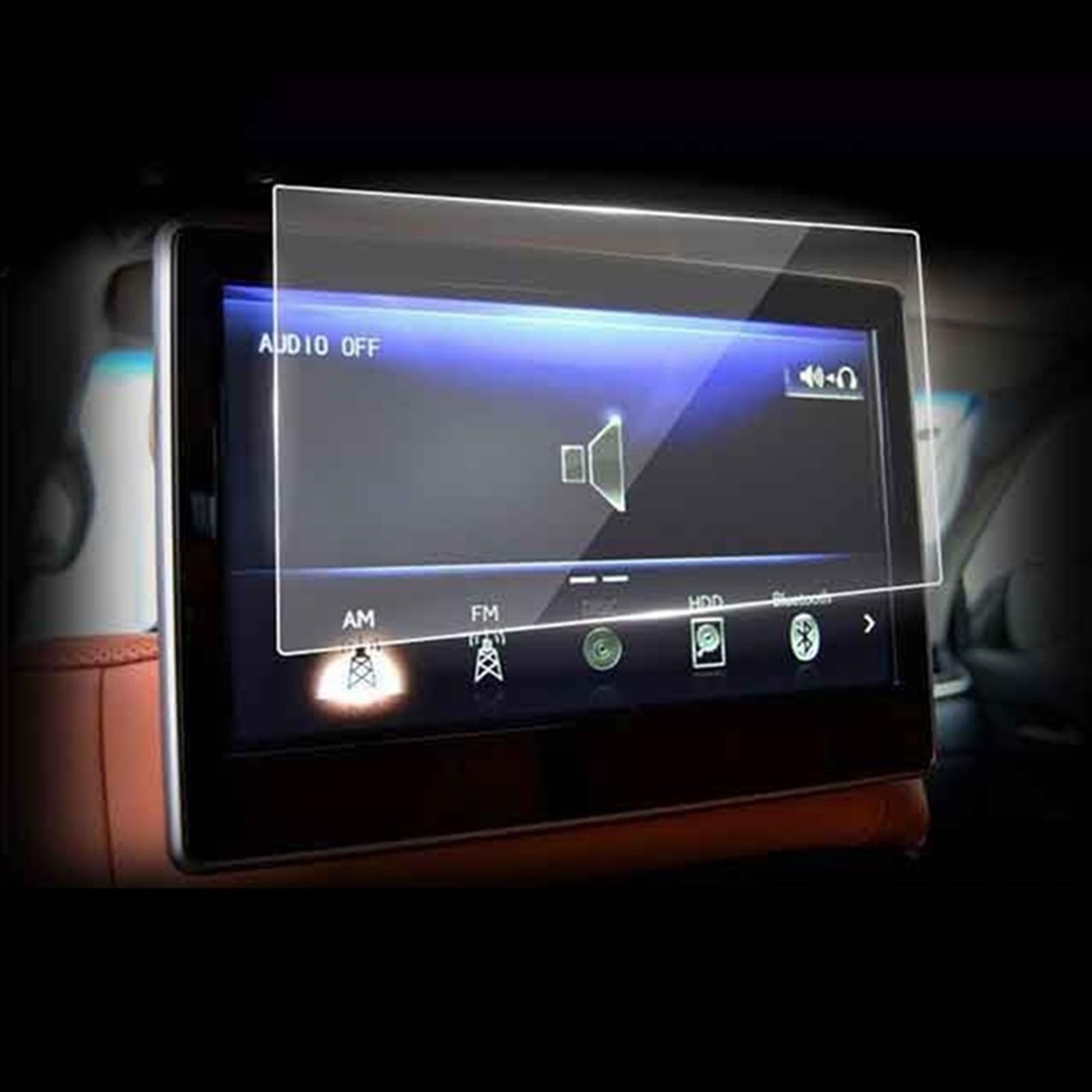Osłona ekranu ze szkła hartowanego do LX570 2016-2021 High Definition (2 | Kompatybilny z Lexusem, nawigacja GPS samochodowa, łatwa instalacja, ochrona przed odciskami palców, wodoodporna, nietłukąca