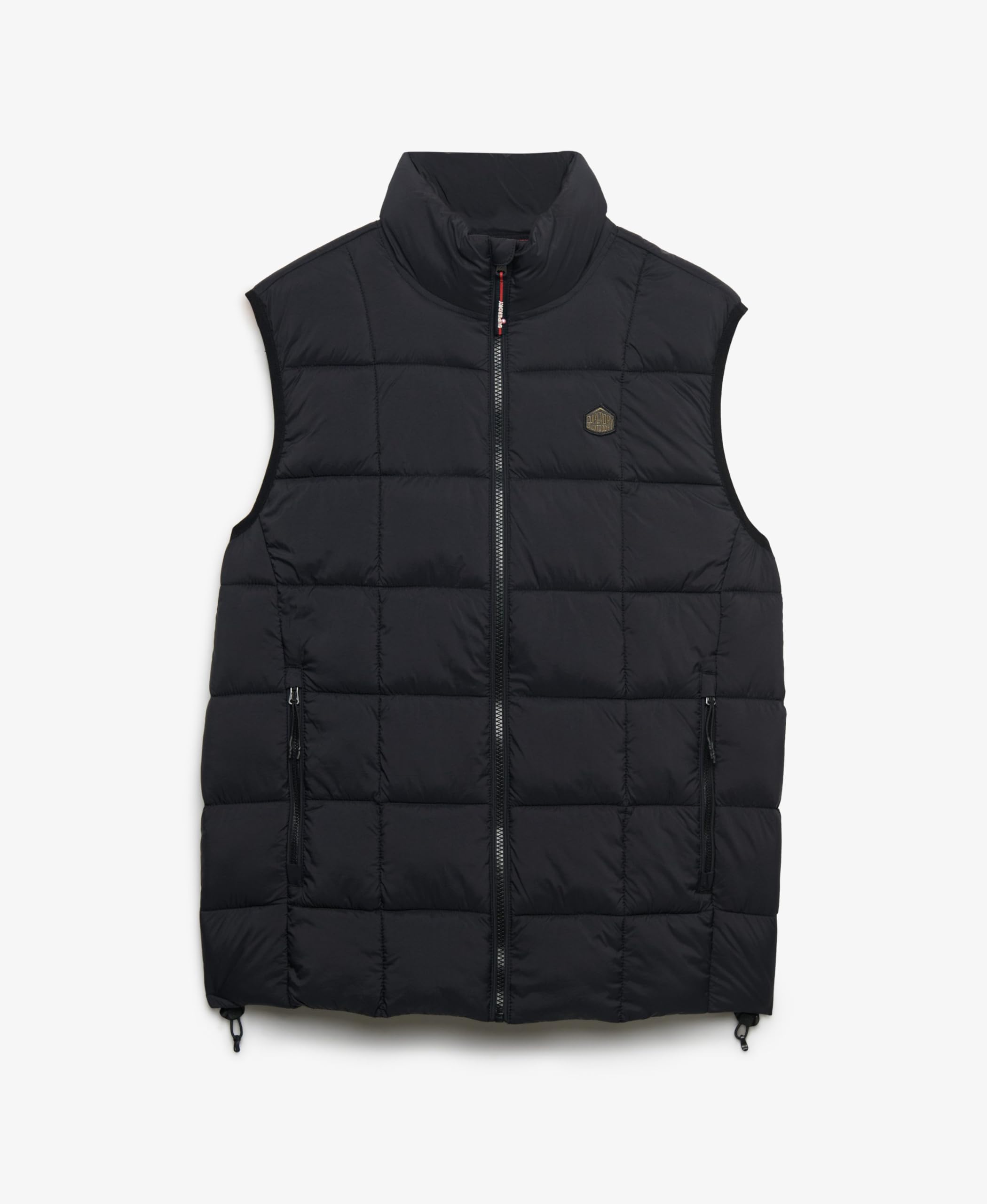 Superdry Unisex Box Quilt Fuji Lite Gilet Offen