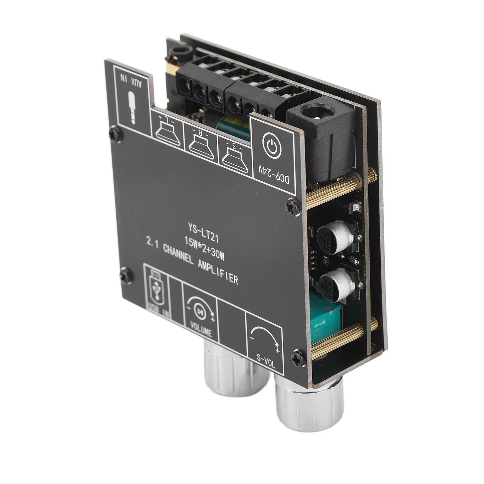 YS LT21 Bluetooth Audio Digital Amplifier Board Module 2.1 Channel 15W 15W 30W with Bass Channel-image-33