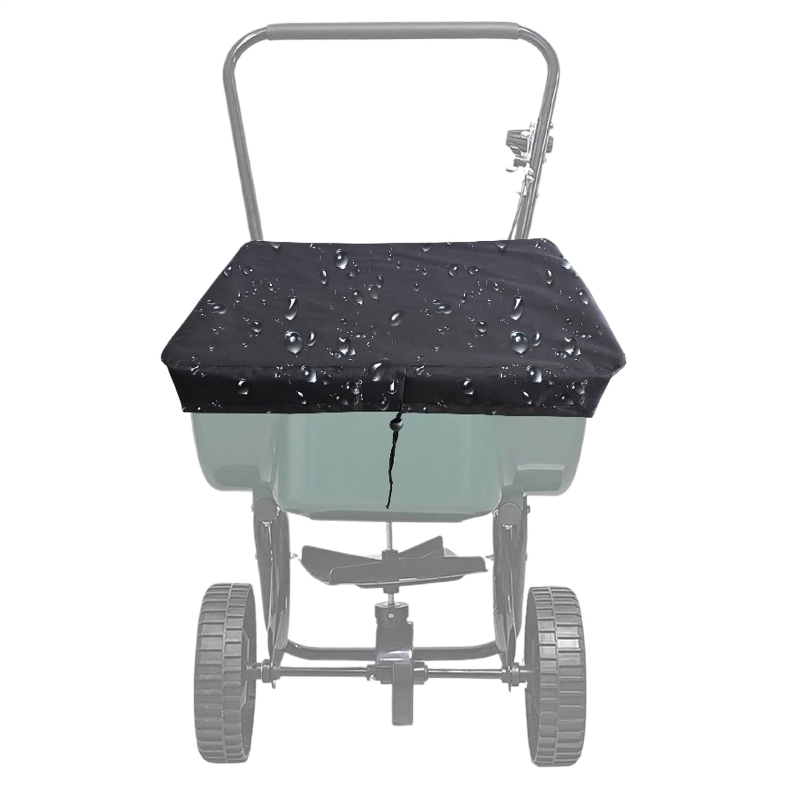 Housse d'Épandeur,Protection pour Pelouse et Épandeur - Bâche Étanche en Toile Oxford pour Fertilisation Jardin Pelouse Extérieur