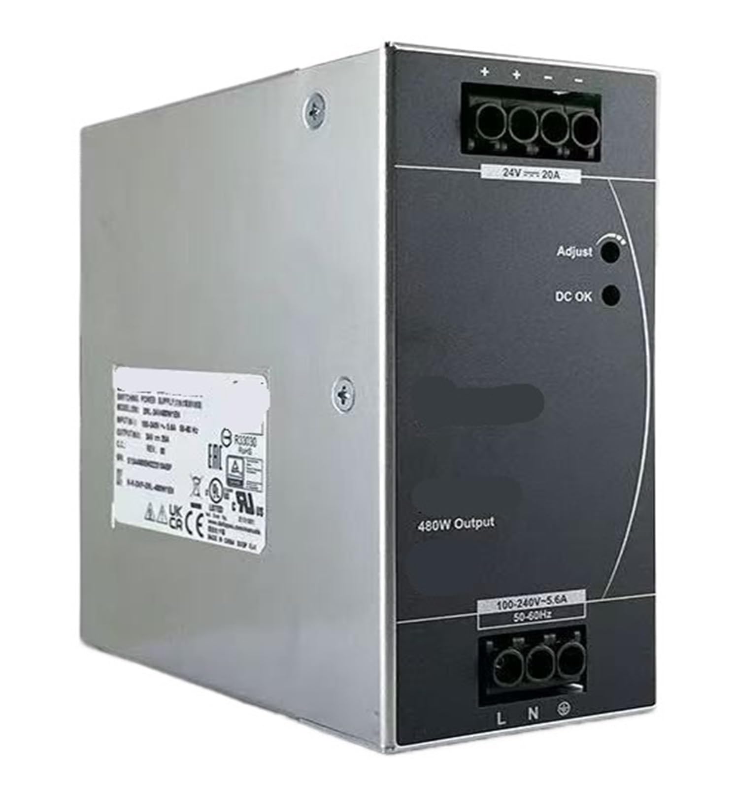 TSCFHGQI Power Supply 24V20A 480W DRL-24V480W1EN