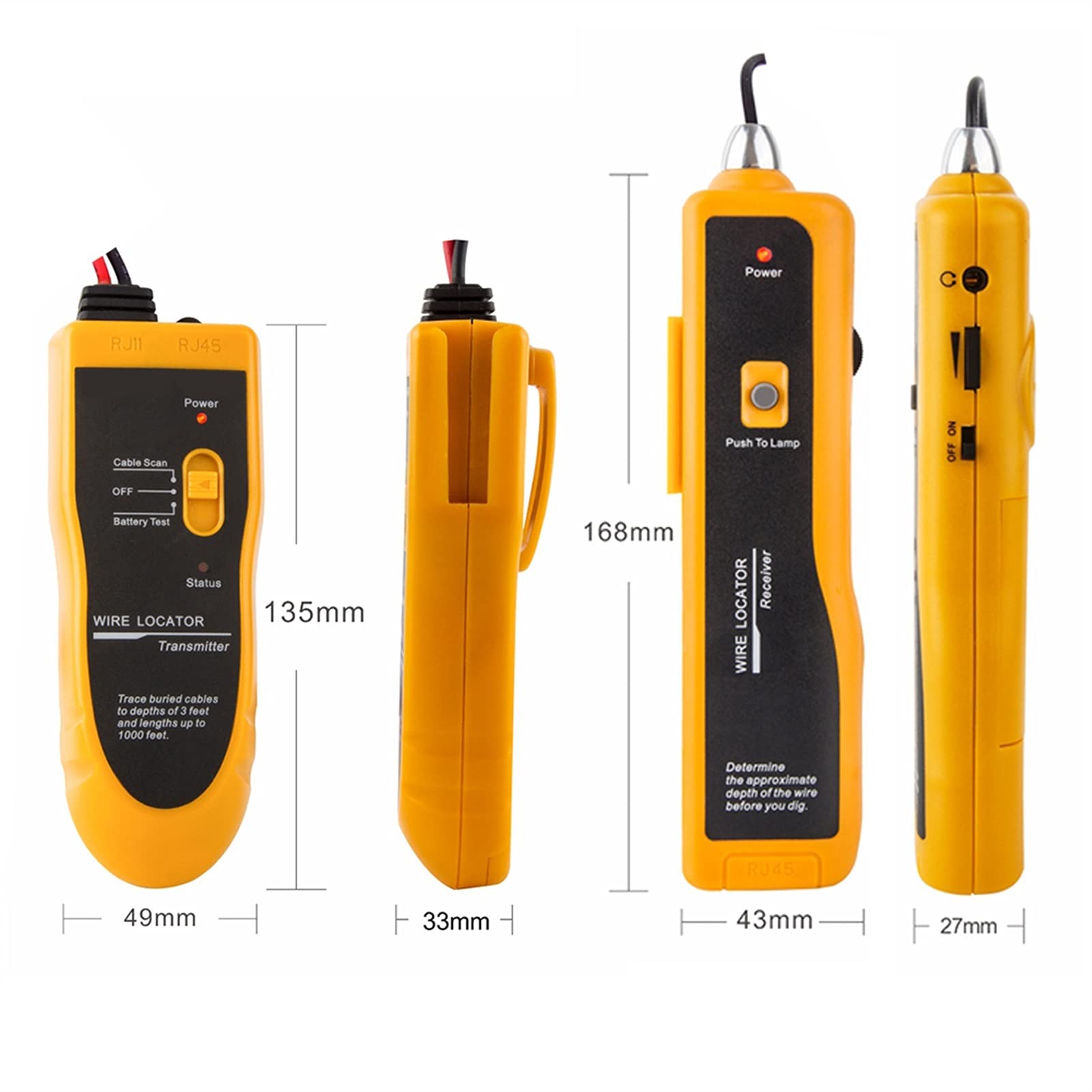 Lokalizator linii Sieć Tester Tester Detektor Finder Telefon Tracker Tracer Diagnise Tool Tool