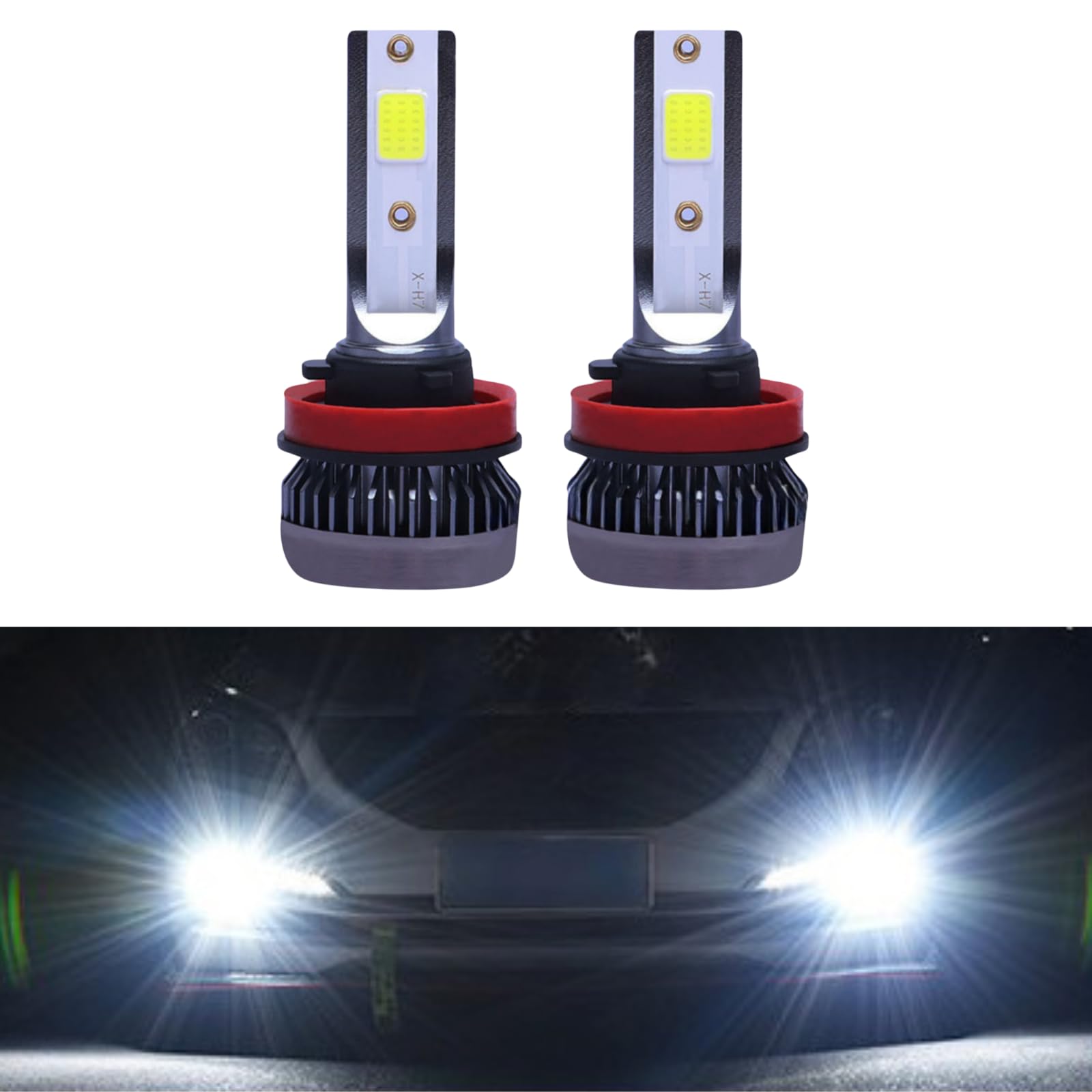 Five Parts LEDフォグランプ H8/H11/H16 Amazon | HIGH-FIVE・STORE LED フォグランプ 白 ホワイト H8 H11 H16