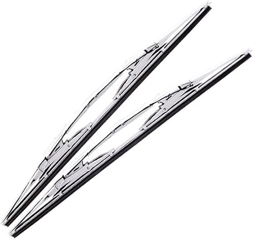 Miniatura 3 de 2 limpiaparabrisas cromados dobles de 20 pulgadas y un ambientador sorpresa