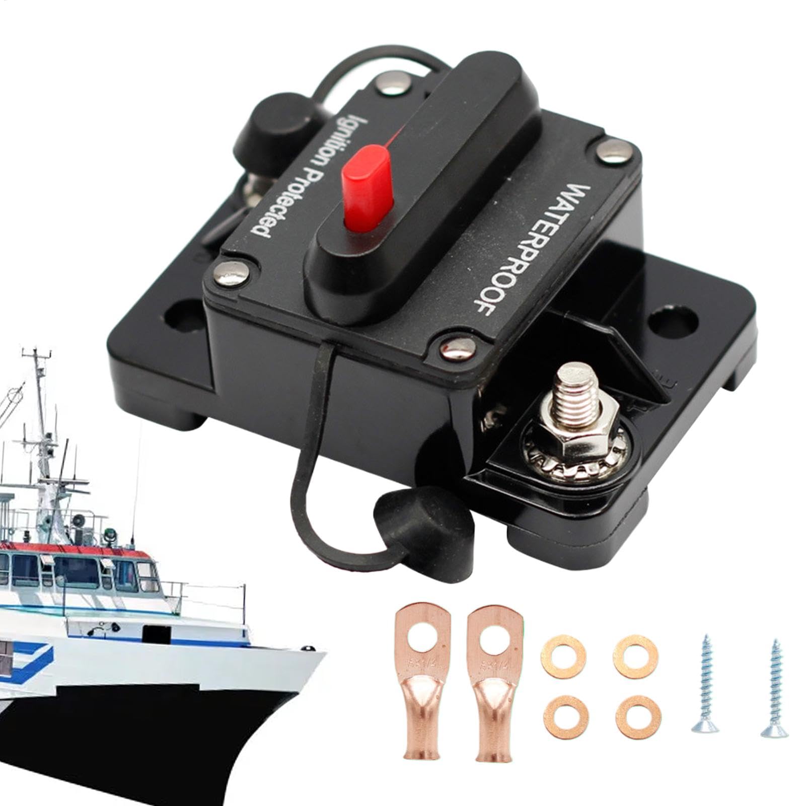 Interruptor de protección automotriz impermeable de 60A contra sobrecargas eléctricas 8
