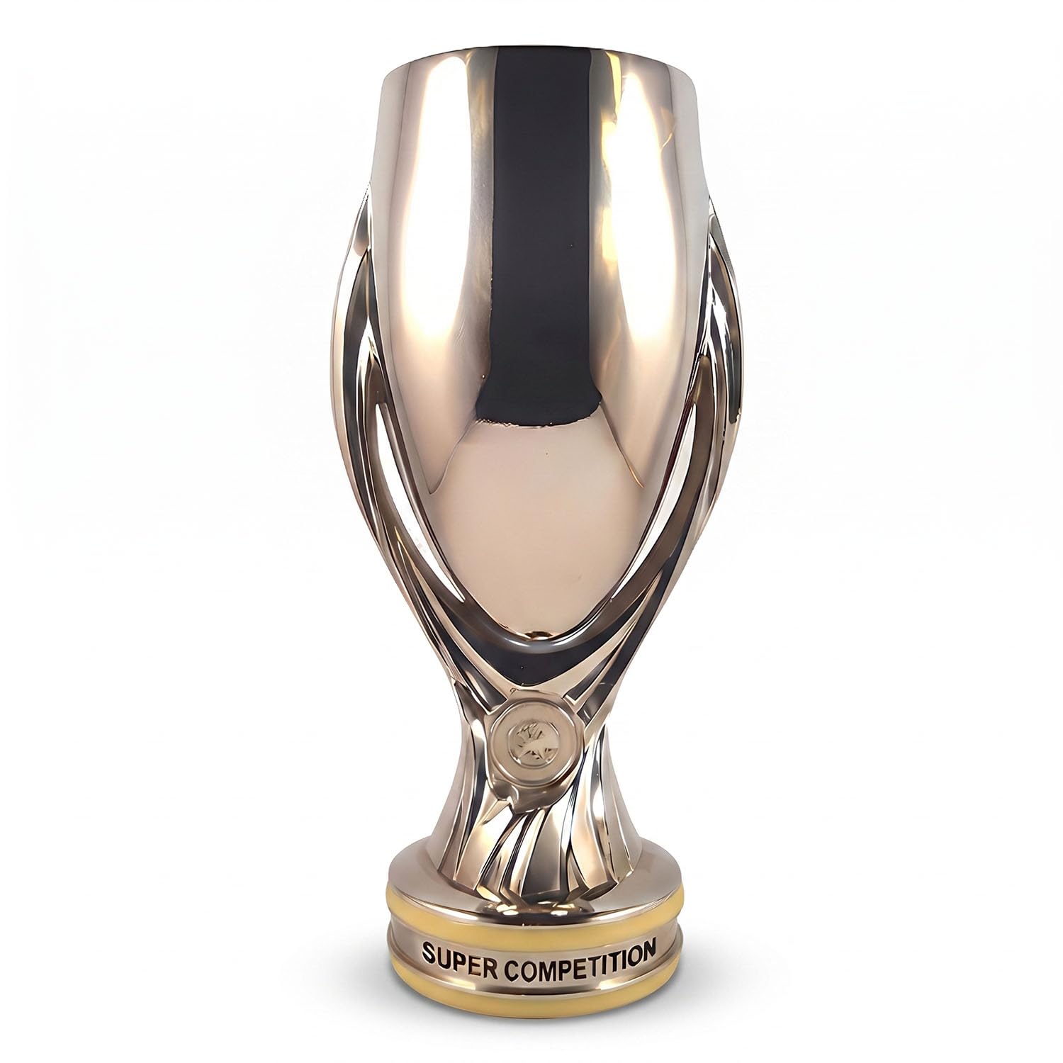 Europäische Supercup-Trophäe Meisterschafts-Trophäen Fußball-Harz-Auszeichnung Pokal Fußball-Fans Geschenk Souvenir Sammlerstücke Schaufenster-Ornamente