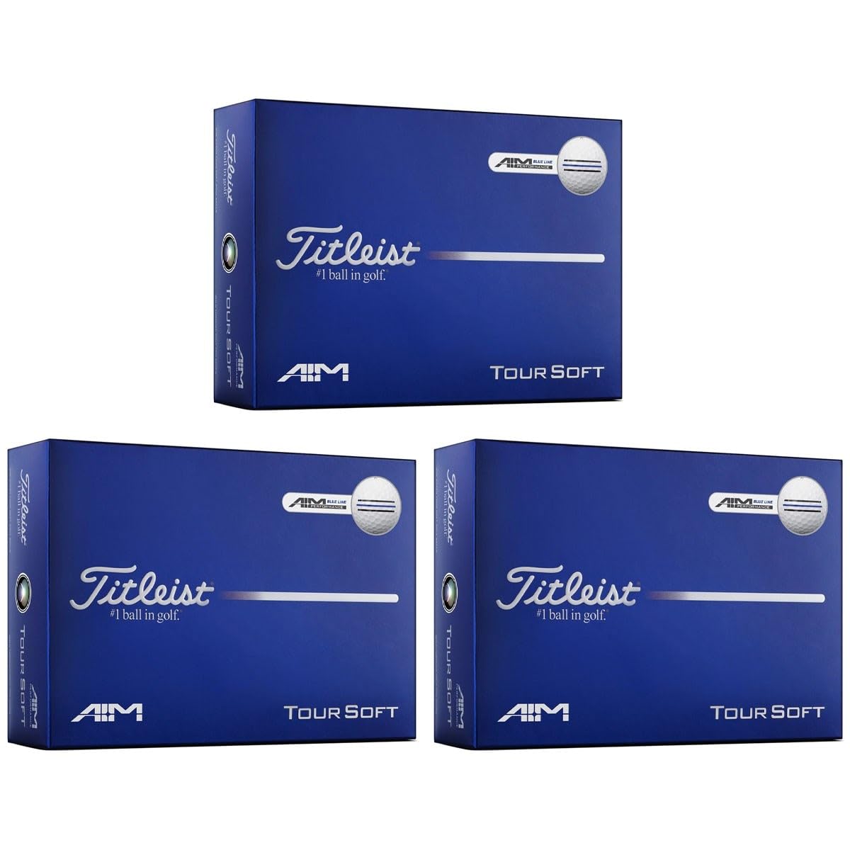 Amazon.co.jp: タイトリスト TOUR SOFT ボール TOUR SOFT AIM BLUE