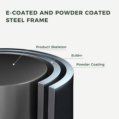 Miniatura 5 de Grand patio Banco de jardín para exteriores con reposabrazos y asiento de acero, banco con respaldo de aluminio para exteriores, césped, porche,