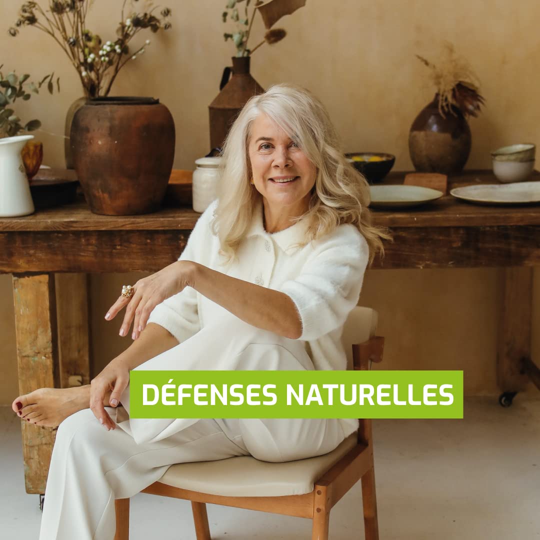 Complément alimentaire QUERCETINE + - 60 gélules - Maintient les défenses naturelles - Association avec Bromélaïne et Vitamine C - Développé en France