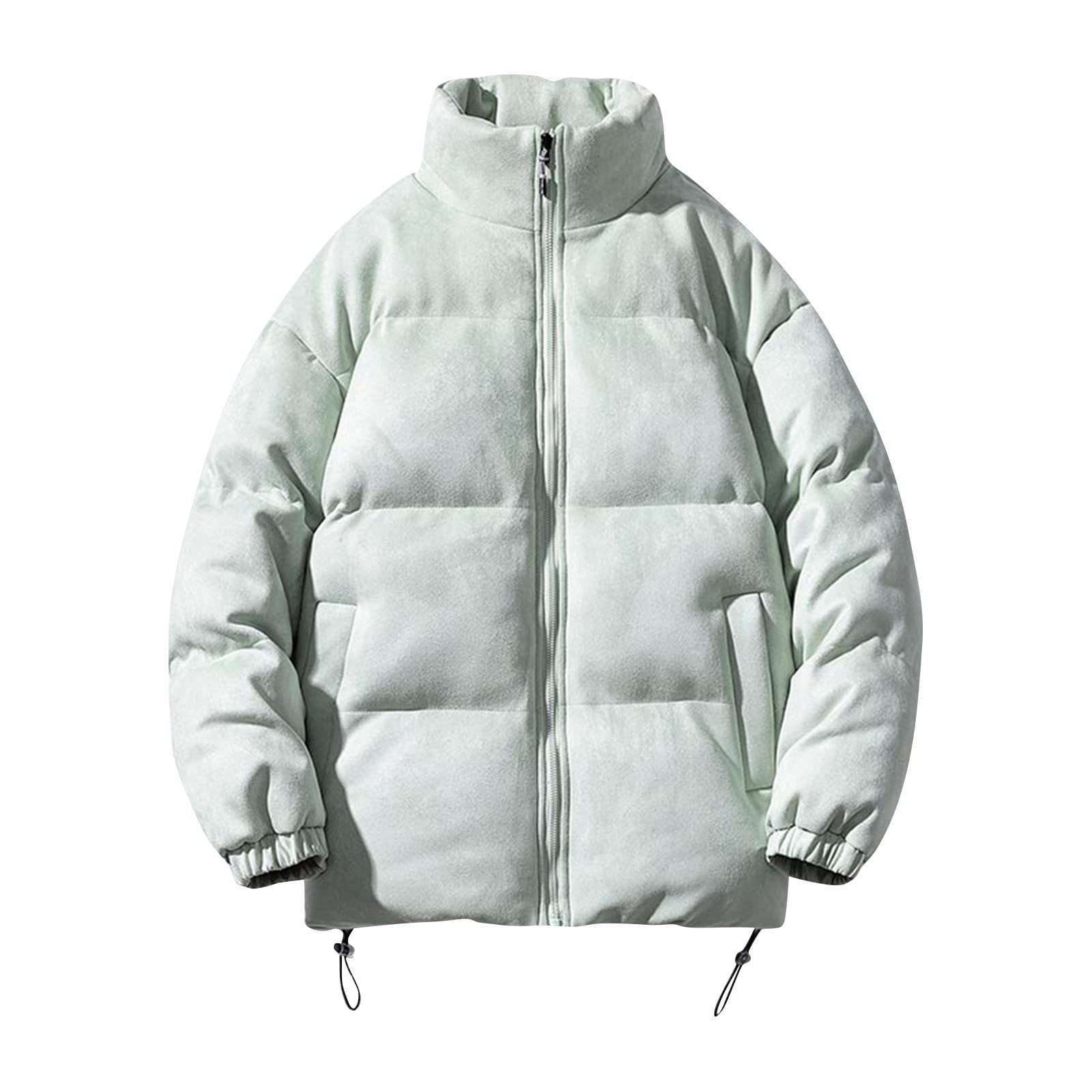 Mens Casual Fleece Lining Basic Outerwear High Performance Outdoor