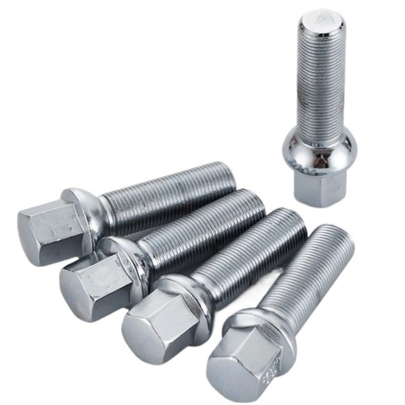 Bulloni ruota auto Compatibile Con Benz Per ML 63 Per AMG 11 Models From 2010 Set Da 20 Pezzi Di Dadi Per Cerchi In Lega Con Rondella Conica OEM: 2204010270