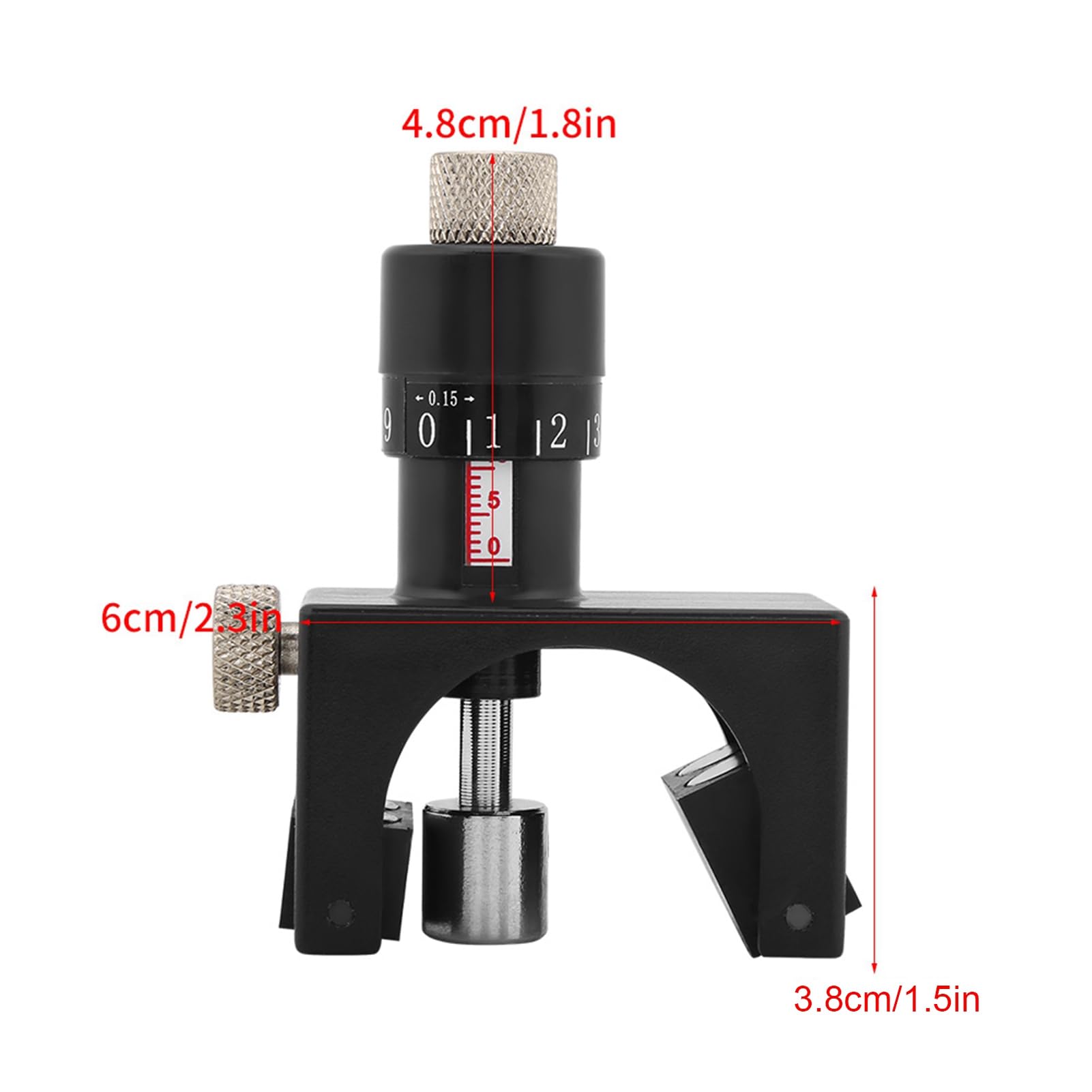Maschere di regolazione per coltelli magnetici per pialla, 2 pezzi Impostazione del calibro della lama Strumento per la lavorazione del legno con regolazione dell'altezza 22 mm / Diametro taglierina 7