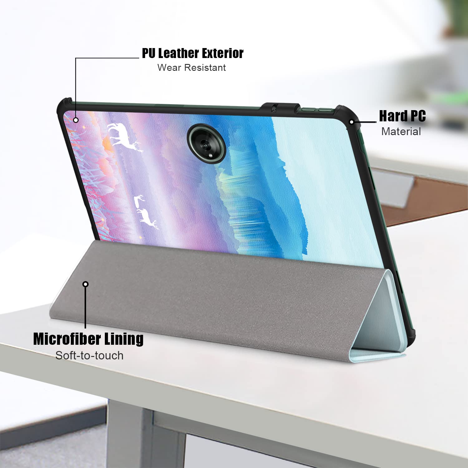 CoBak Custodia per xiaomi pad 6 2023 11 pollici, Slim Stand Guscio