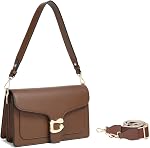 Travistar Crossbody Bag for Women Small - Leather Cross Body Shoulder Bags Handbags Trendy Evening Clutch Purse with 2 Straps | 2 detachable straps