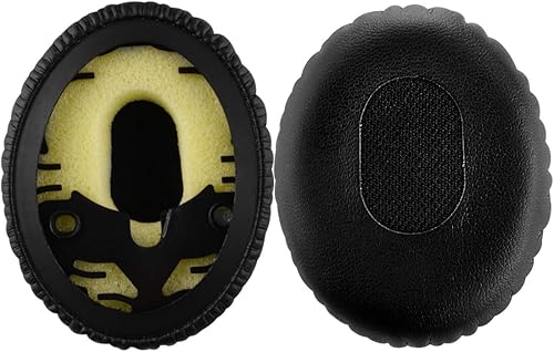 Miniatura 3 de Geekria QuickFit - Almohadillas de repuesto compatibles con auriculares Bose On-Ear OE, OE1, QuietComfort 3 (QC3), almohadillas para los oídos