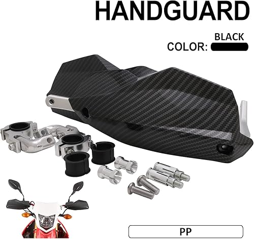 Miniatura 3 de Protector universal de manillar de 78 pulgadas 0866in 1102in protector de mano para motocross supermoto carreras cuatrimoto cuatrimoto kayo fibra de