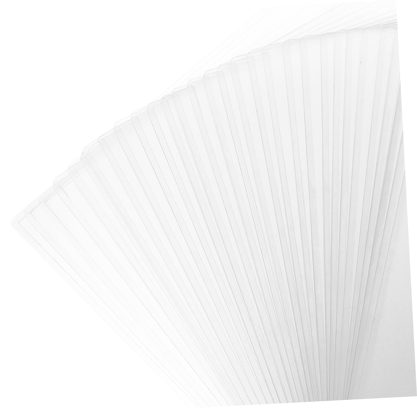 Protettore Rigido Trasparente A4 in Plastica 30 Pezzi | Album, Menu e Poster, Formato Foglio, Uso Versatile e Resistenza alla Deformazione