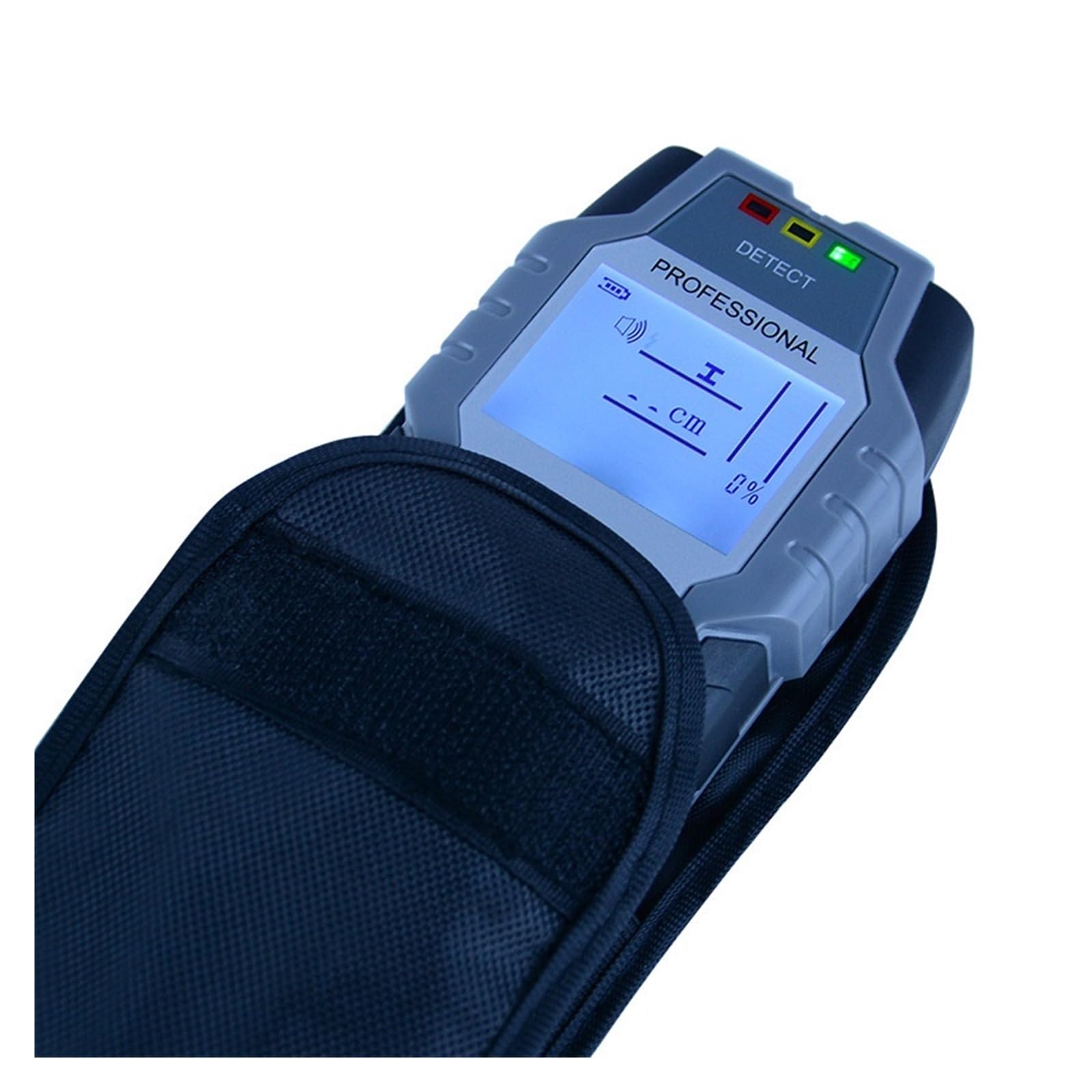 Skaner Ścienny 120mm Do Drewna/metalu/przewodów Pod Napięciem/rura Miedziana Detektor W Ścianie Czujnik Kołka Podświetlenie LCD Dokładnie Szybko Lokalizuje