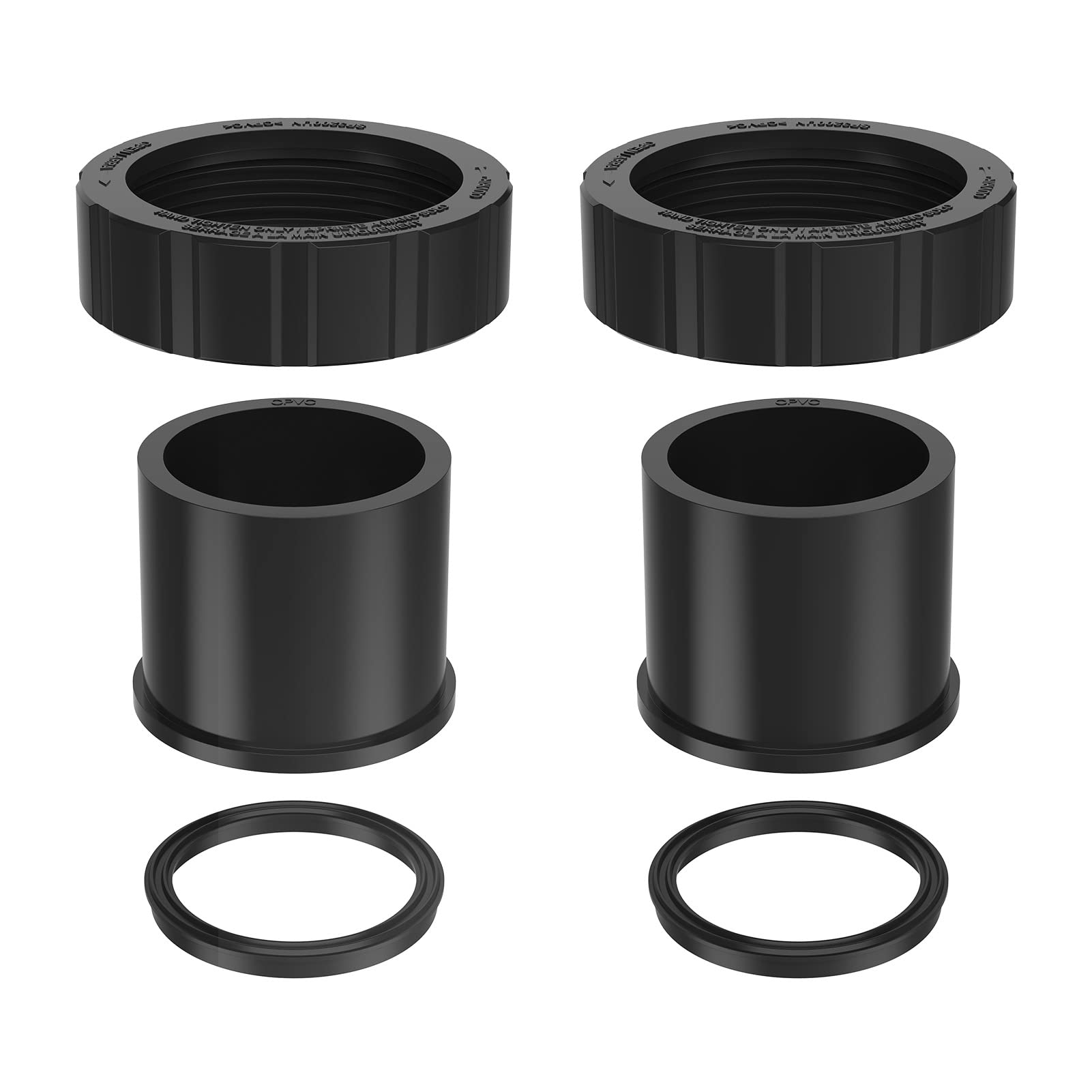 SPX3200UNKIT - Kit de repuesto para conectores de unión para series Hayward Tristar SP3200VSP y Northstar SPX4000 y SP4000X, apto para bombas Hayward EcoStar y filtros de cartucho SwimClear