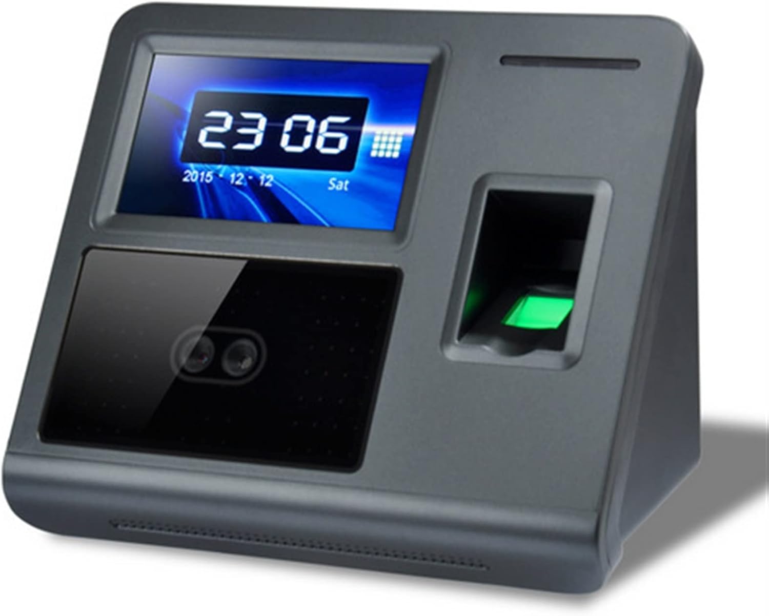Biometric Employee Attendance Machine Face Recognition Fingerprint Swipe Time Attendance Machine Face Id Time Attendance Attendance Machine for Employee Small Enterprise,