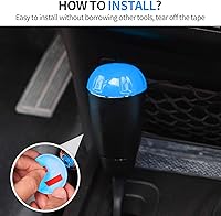 Vista 13 de RT-TCZ for Wrangler JK Gear Shift Knob Trim Cover for Jeep Wrangler JK JKU 2011-2017 Red Interior Accessories 2pcs