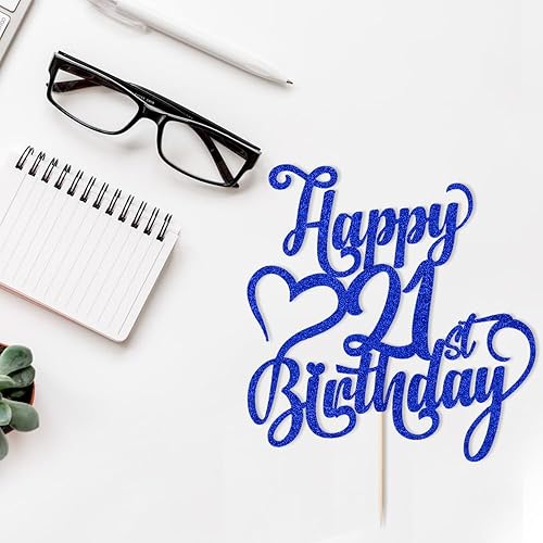 Miniatura 211 de Decoración para tarta de cumpleaños número 15 con purpurina dorada – 15 aniversario/cumpleaños – Hello 15, Cheers to 15 años, 15 & Fabulous Cake