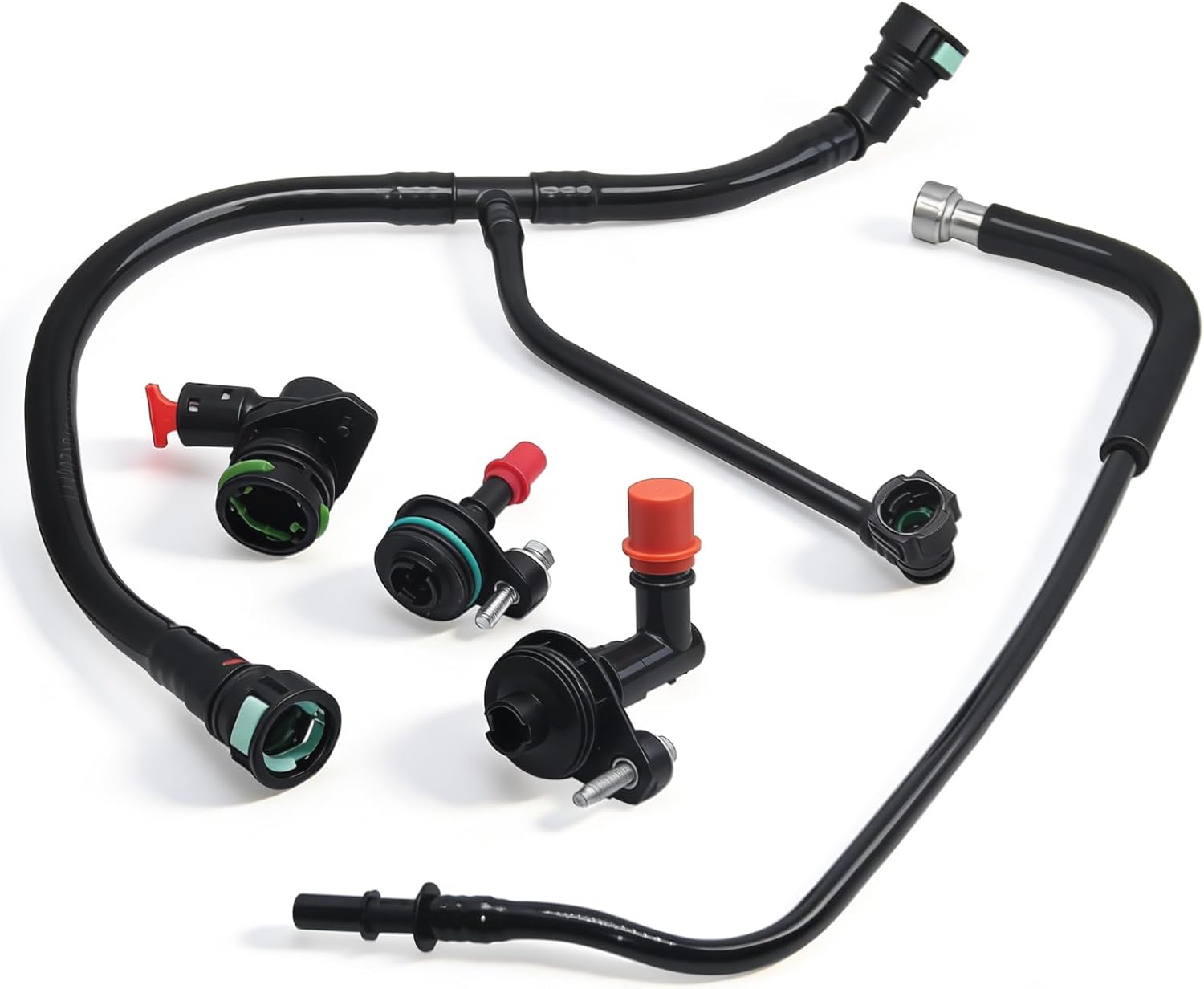 5pcs PCV Valve & Tube Repair Kit Fits for Chevrolet Cruze Trax 1.4L, Malibu 1.5L (2016-2024) | Replaces OE 12685407 12637666 12673862 12665644 12640659
