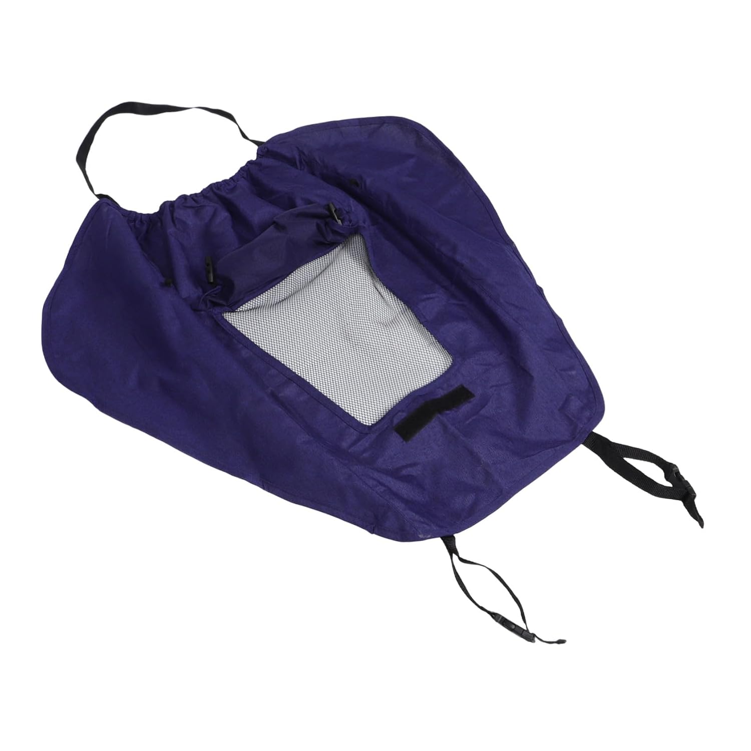 Stroller Sun Shade Canopy Breathable Sun Protection Cover with UV Protection for Prams Rain Resistant Outdoor Accessory Compatible with Multiple Brands Navy Blue