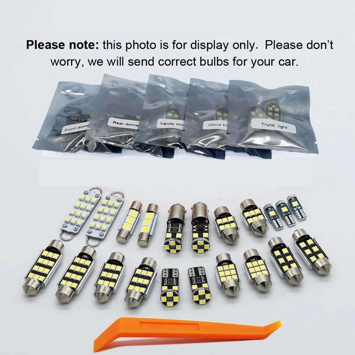 Kit de Luces LED Interiores de 18 Piezas, para Volvo S60 2 II MK2 2010 2011 2012 2013 2014 2015 2016 2017