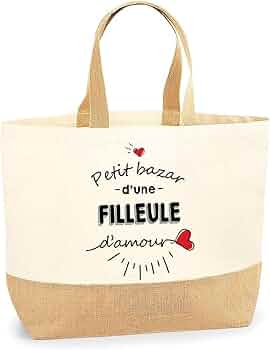 Paroles D'amour Tote Bag Sac De Courses Cadeau Fete Des Meres La