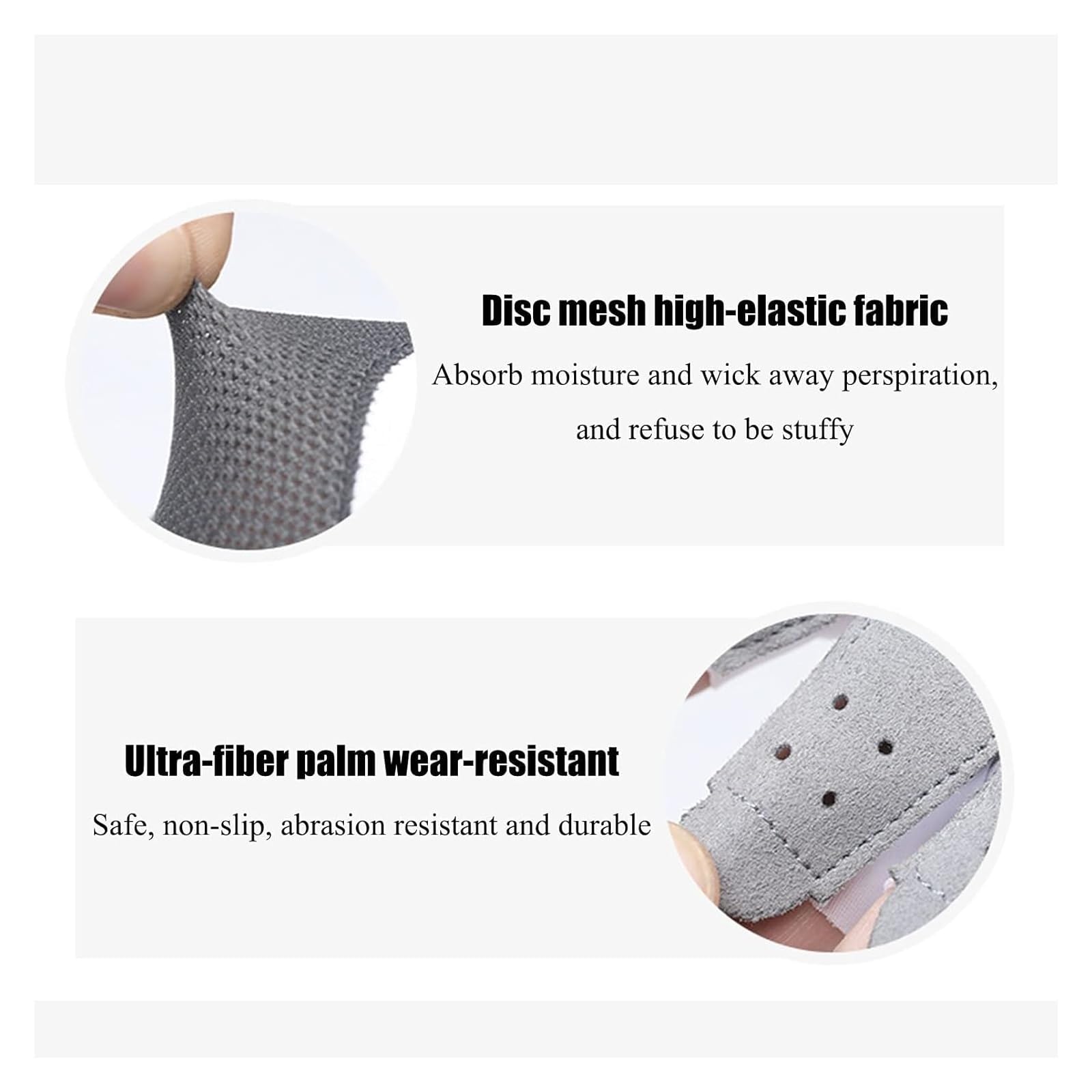 Guanti da guida senza dita, Guanti sportivi, Guanti mezze dita, Guanti for sollevamento pesi for allenamento in palestra Guanti da donna traspiranti con protezione antiscivolo sul palmo Guanti mezze d