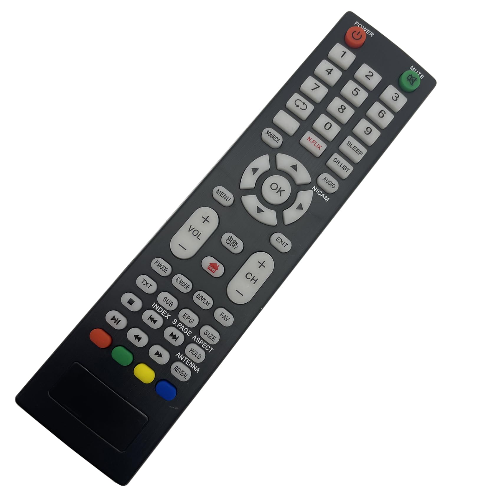 per Telecomando BOLVA TV Applicabile per telecomando bolva smart tv S-4088 S-3288 S-4088 S-4098 S-4366 BL-6566S - Nessun Bisogno Di Programmazione