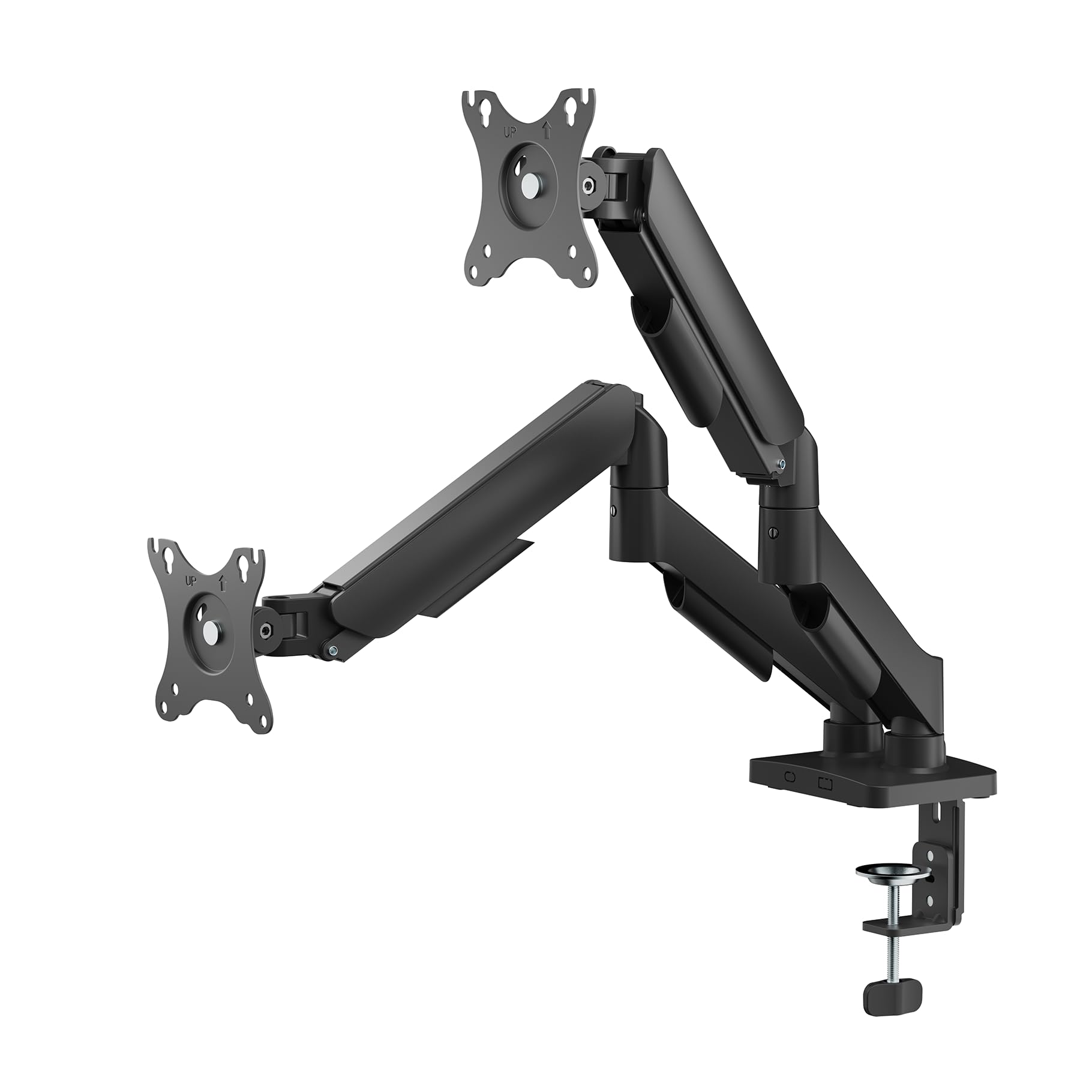 KIMEX - Support écran PC - 2 écrans - Ultra-réglable - 17"-32" - Noir - 015-2702