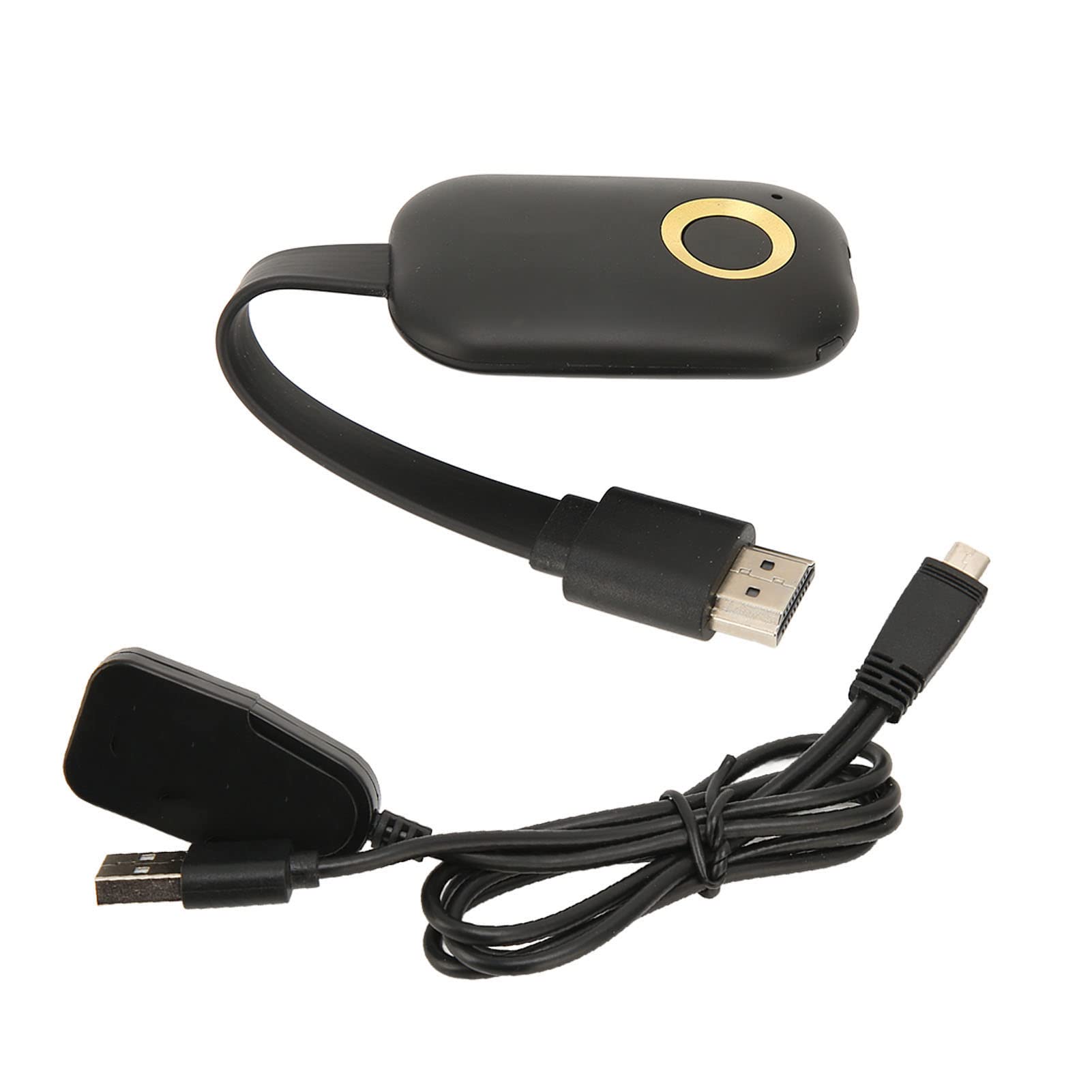 Adaptador Dongle de Pantalla de Interfaz Multimedia HD Inalámbrica 4K Ultra HD Plug and Play WiFi para Teléfonos Móviles Tabletas Computadoras Portátiles a Proyector de TV A