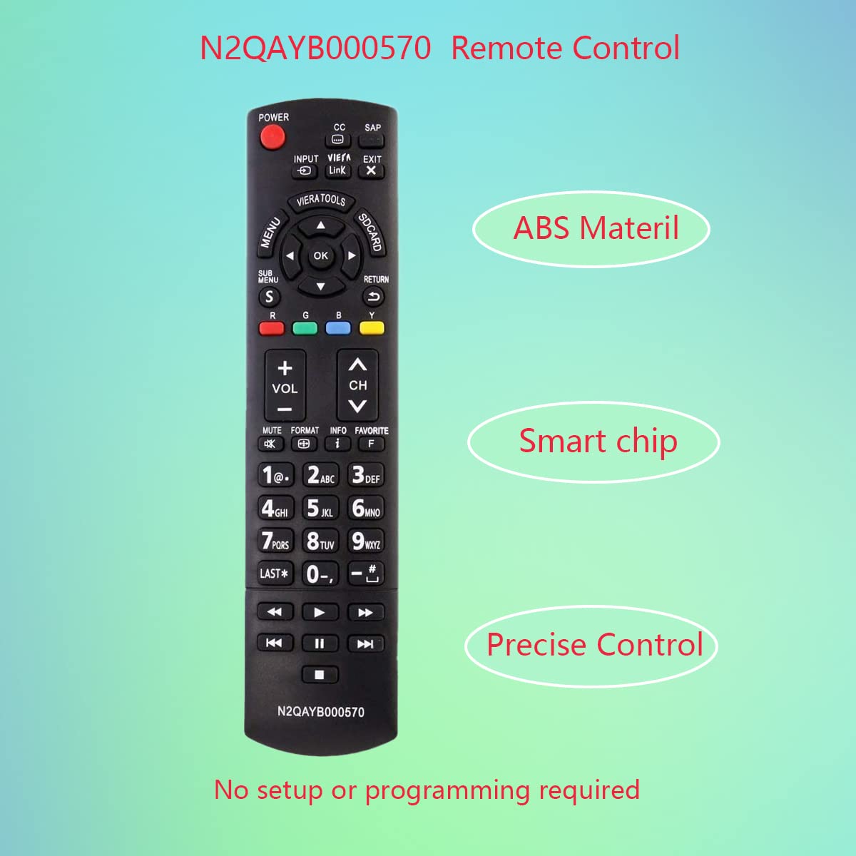 Amazon | GHUST N2QAYB000570 リモコン 交換用 パナソニック TV TC
