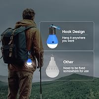 Flintronic 5 darabos LED kemping lámpa szett karabinerrel vízálló 8