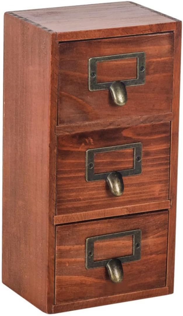 Mini Dresser Vanity Drawer Storage Organizer Box Desk Decor Vanity Box Bathroom Decor