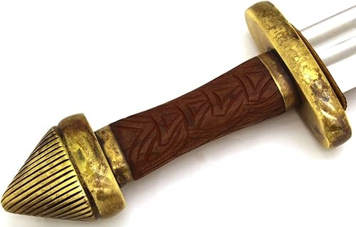 Miniatura 1 de Medieval Warrior 9th Century Viking Handmade Handforged Heavy Duty Real Sword Comes with Scabbard