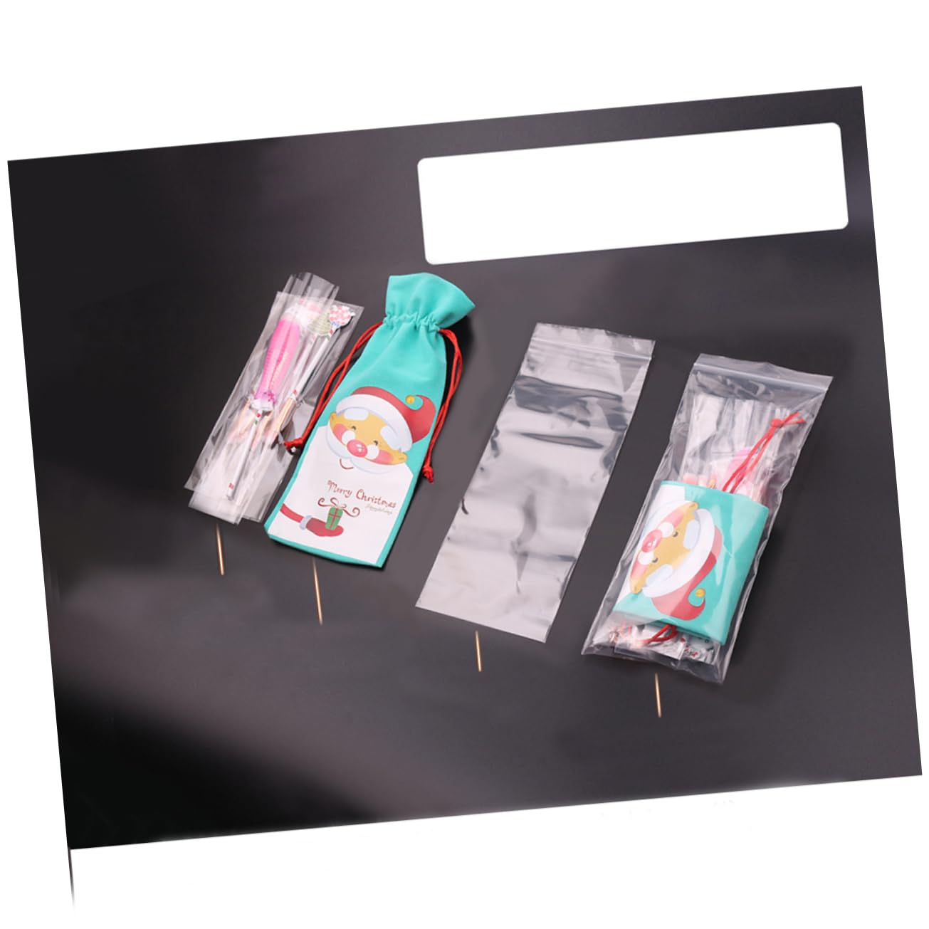 ABOOFAN 18 Stk Weihnachtsbürsten Weihnachtliches Rouge Concealer Pinsel Bürste Für Weihnachtsgrundierung Erröten Mineralische Bürste Lippe Reisen Weiß Werkzeug Weihnachten