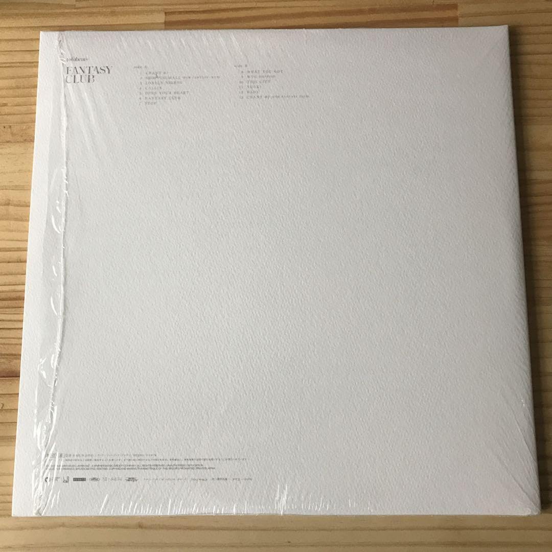 Amazon.co.jp: Tofubeats - Fantasy Club アナログ レコード LP : おもちゃ