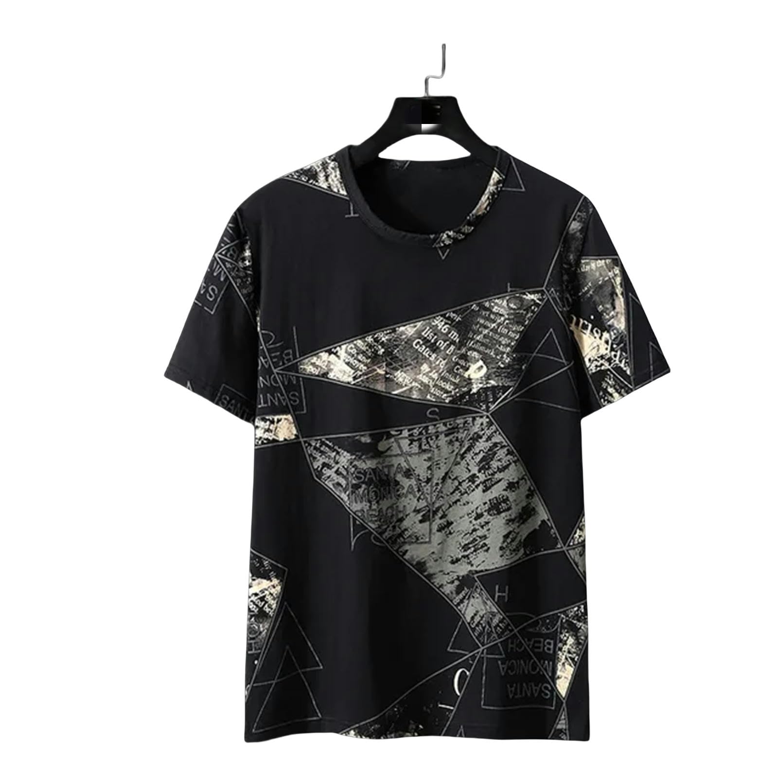 Camiseta De Manga Corta Camisetas De Gran Tamaño Hombres Grandes Topes 10Xl Tops Camisetas De Hop De Verano Hop Camisetas Estampadas Casuales