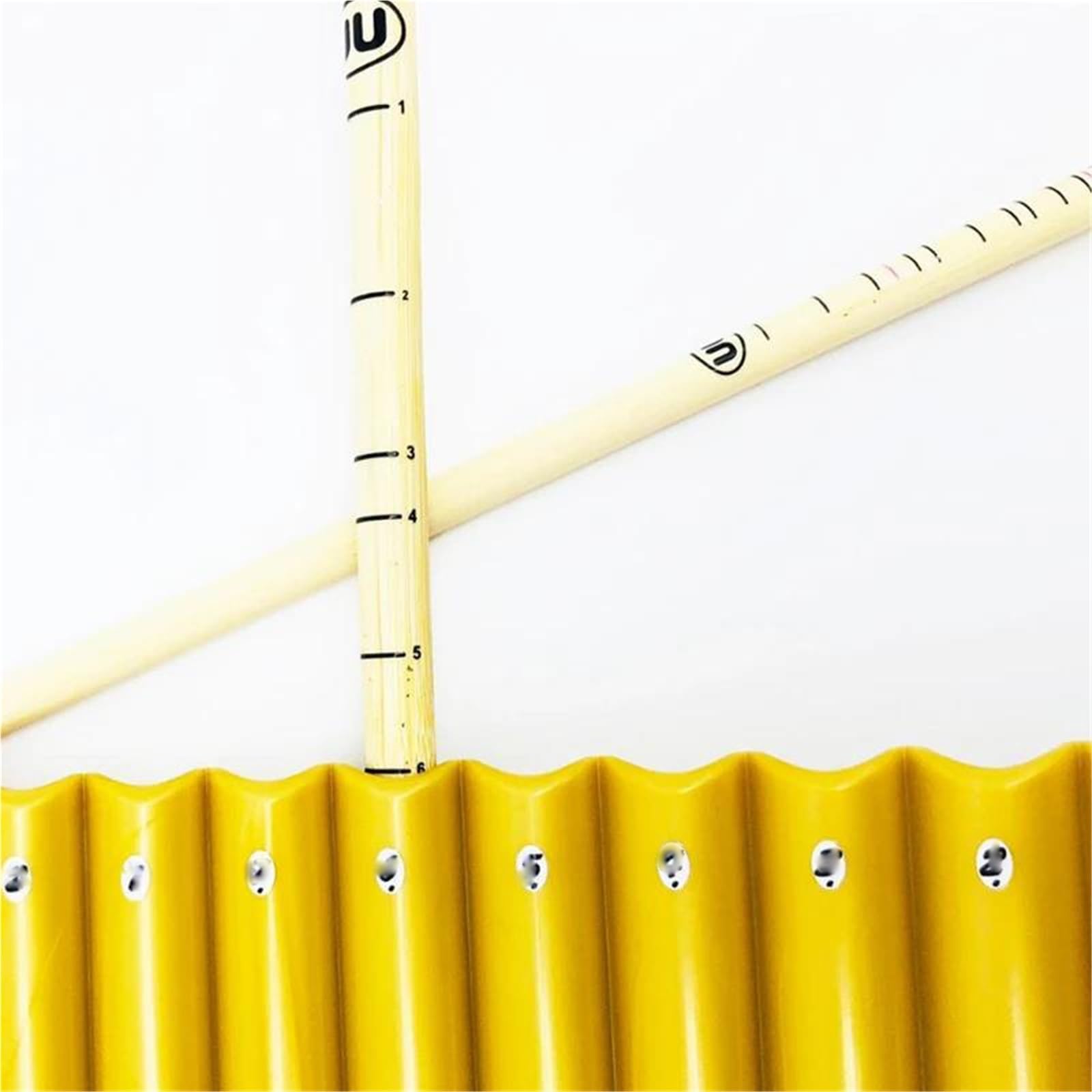 Flauto di Pan in plastica ABS G Key 22 Tubi di Pan | Tasto G ABS a 22 tubi for principianti e giocatori dilettanti(Right Hand)