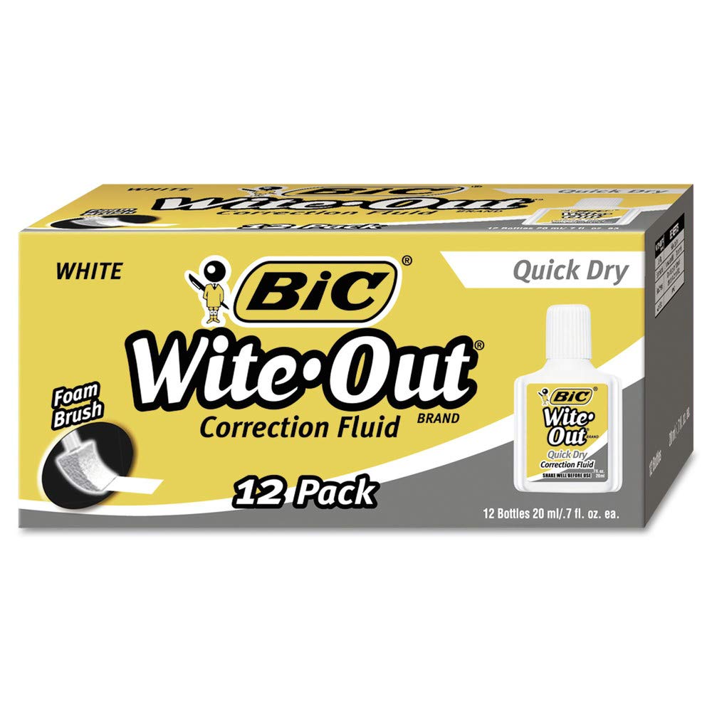 bicwofqd12we – Bic Bic Quick Dry Correction Fluid