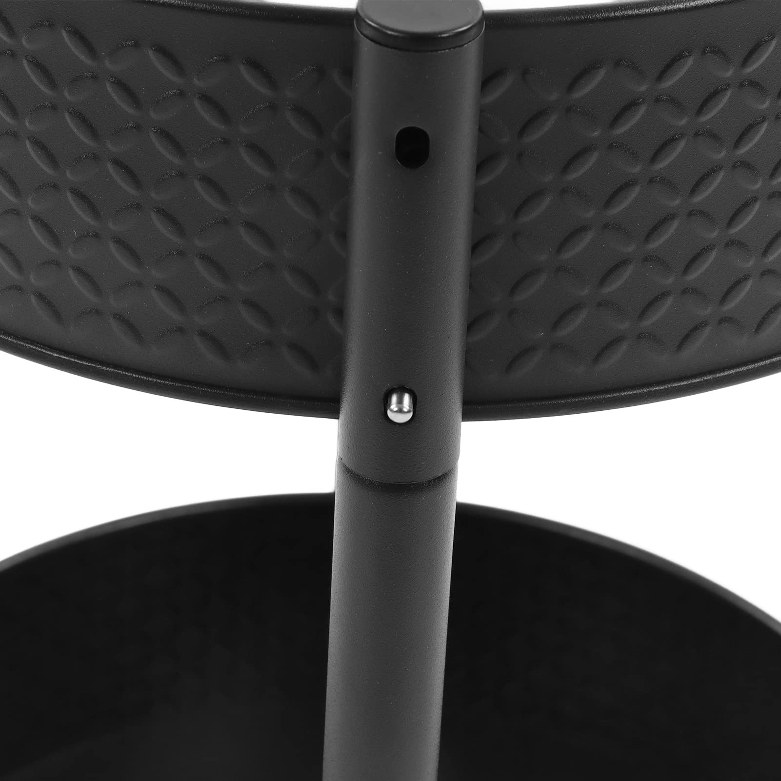 Étagère de comptoir rotative pour épices, double rangée, pivotant à 360 degrés, avec base tournante ; organisateur d’assaisonnements pour la cuisine maison