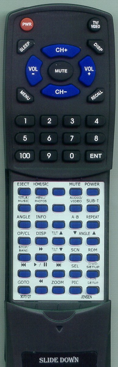 Redi-Remote Replacement Remote Control for Jensen VM9021TS Main
