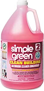 Amazon.com: Simple Green 11101CT Clean Building Bathroom Cleaner Concentrate, Unscented, 1gal ...