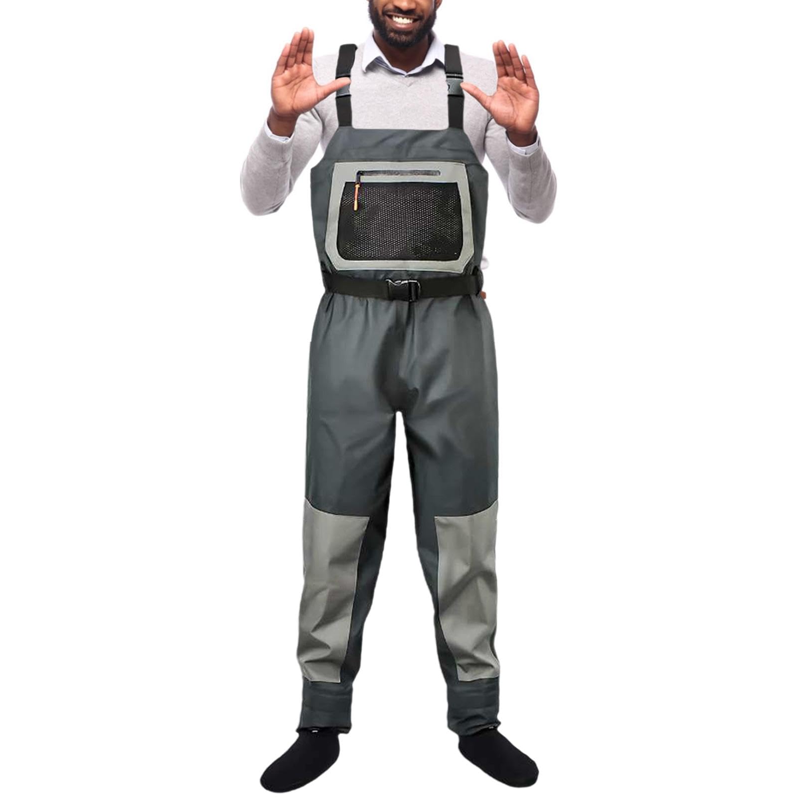 Waders da caccia impermeabili, pantaloni waders da pesca - Pantaloni impermeabili per barche,Pantaloni impermeabili per pesca, caccia, campeggio, nautica