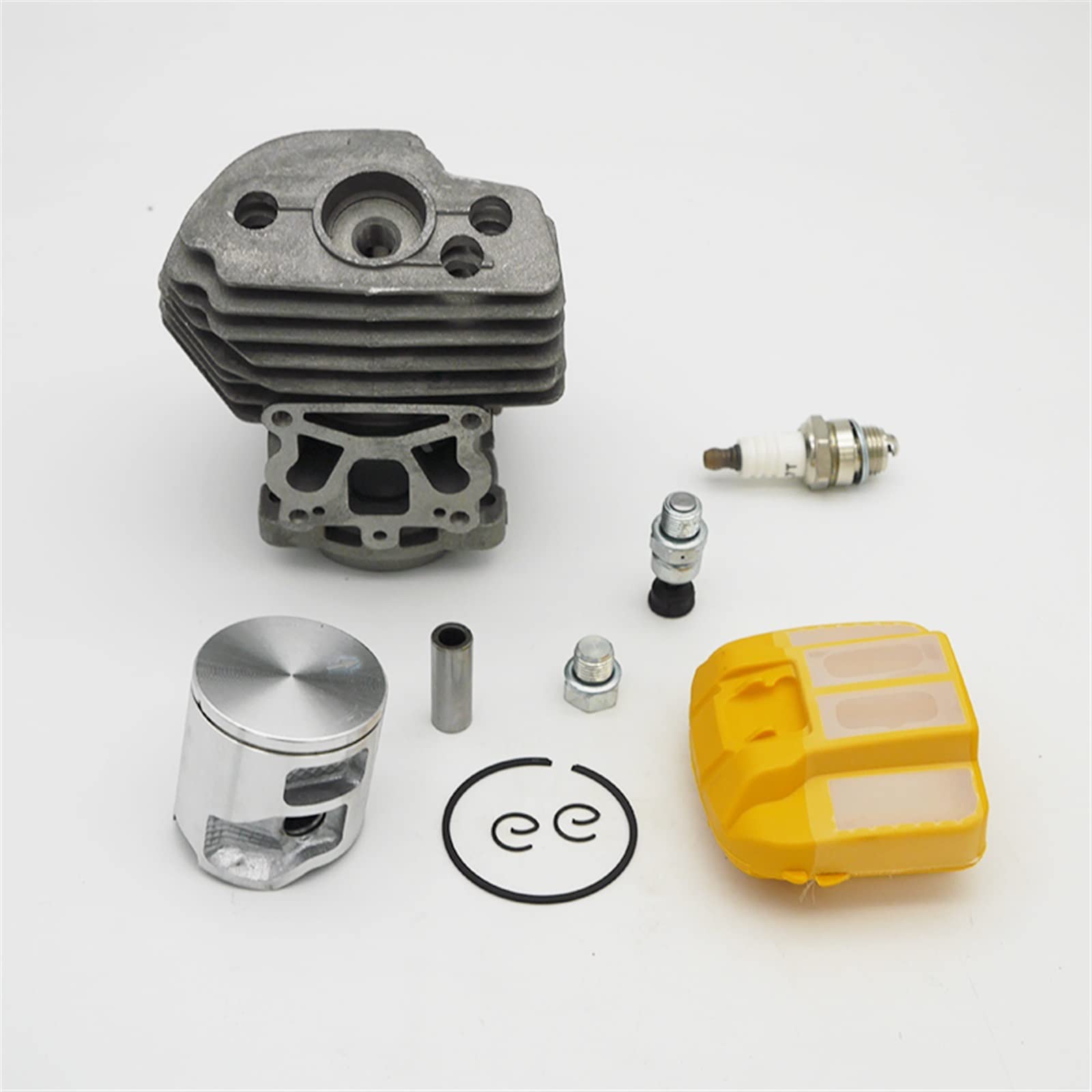 IWBR Conjunto de Filtro de Aire de pistón de Cilindro de 43MM y 46MM Apto for Husqvarna 545 550 555 560 562 for JONSERED CS2252 CS2260 Pieza de Motosierra de jardín (Size : HUS560 46MM)